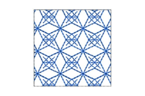 Japanese Sashiko Shape Square