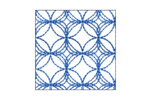 Japanese Sashiko Shape Square