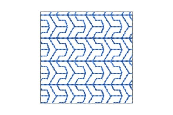 Japanese Sashiko Shape Square
