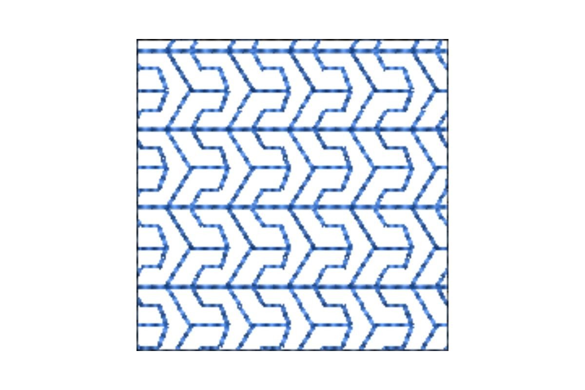 Japanese Sashiko Shape Square