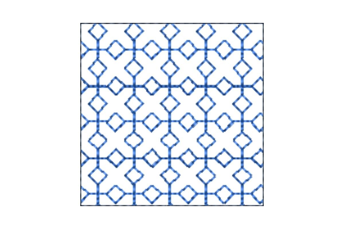 Japanese Sashiko Shape Square