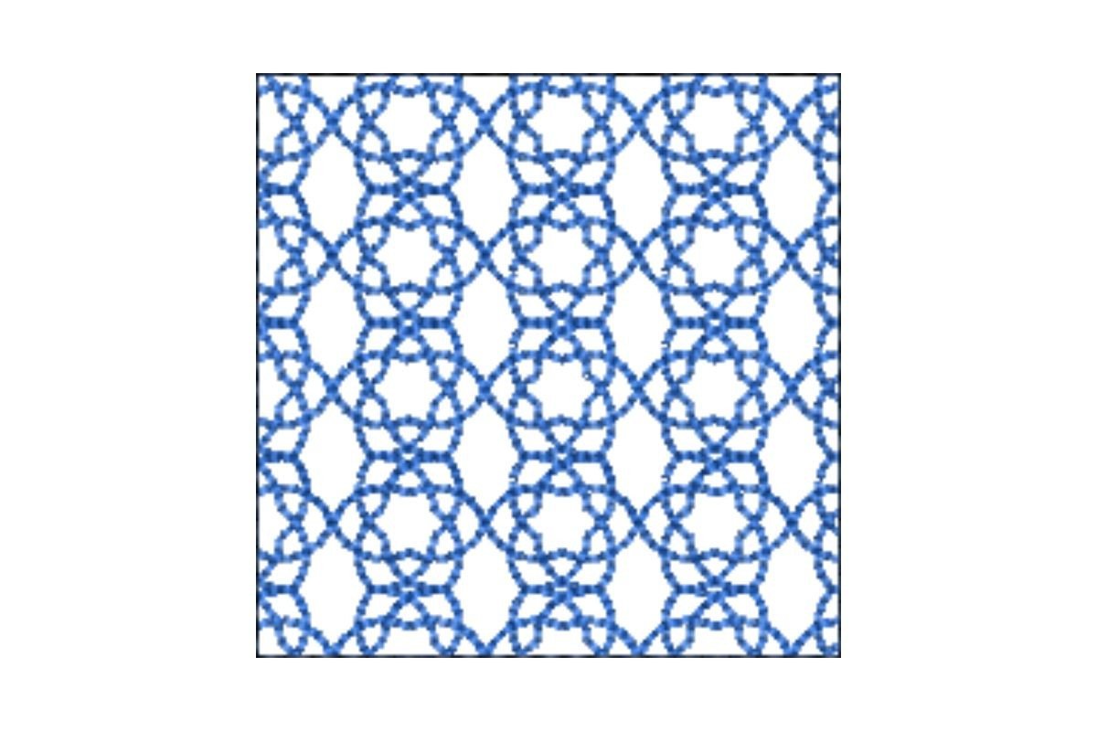 Japanese Sashiko Shape Square