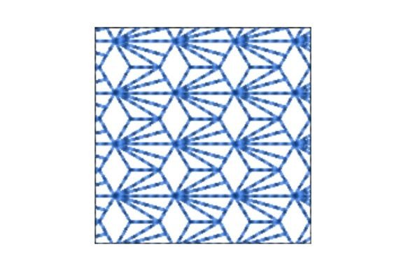 Japanese Sashiko Shape Square