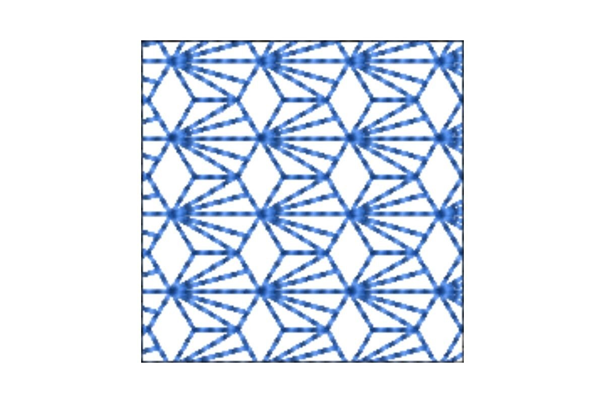 Japanese Sashiko Shape Square