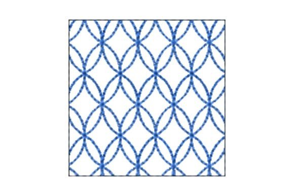 Japanese Sashiko Shape Square