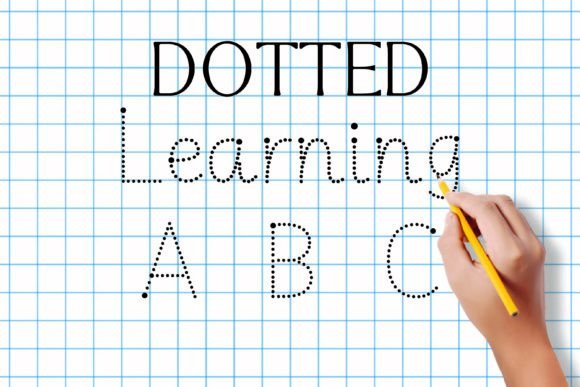 Makina Doted Font font preview - 1