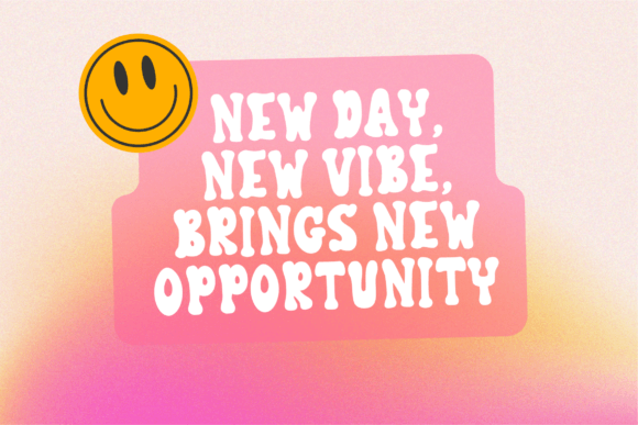 Mango Groovy Font PNG with transparent background - Preview 4