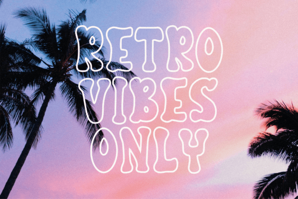 Mango Groovy Font PNG with transparent background - Preview 6