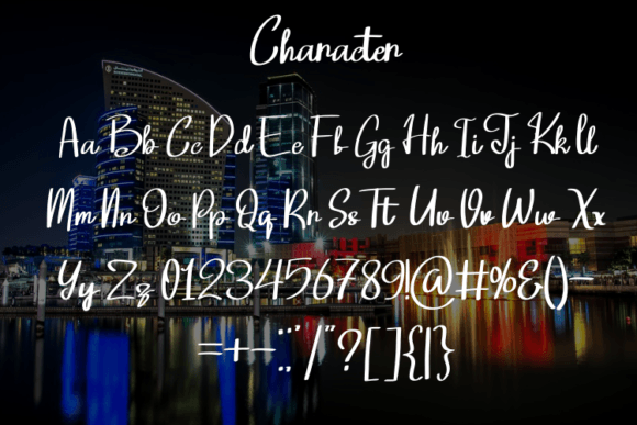 Miscity Font PNG with transparent background - Preview 2