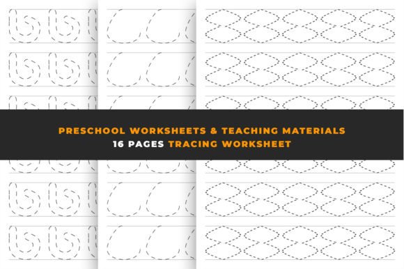 Preschool Worksheets & Tracing Shapes