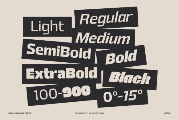 Rogy Font PNG with transparent background - Preview 1