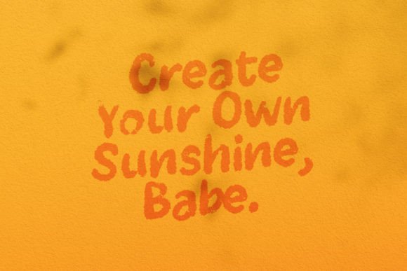 Salty Sugar Font PNG with transparent background - Preview 2