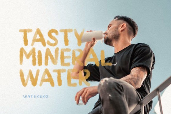 Salty Sugar Font PNG with transparent background - Preview 3