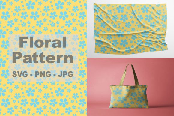 Seamless Floral Pattern Gráfico Patrones de Papel Por khld939