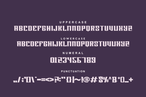 Sirokens Font PNG with transparent background - Preview 4