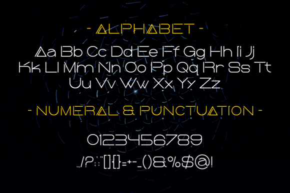 Aquanix Font - Preview 1