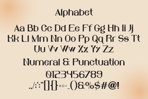 Alives Font - Preview 1