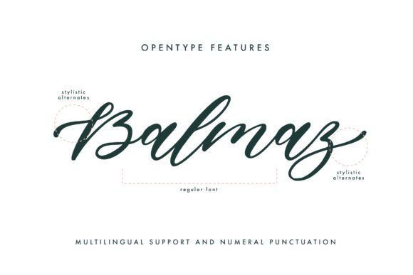 Balmaz Font PNG with transparent background - Preview 5