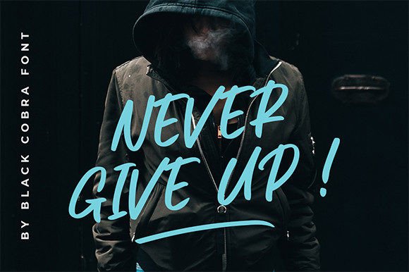 Black Cobra Font - Preview 2