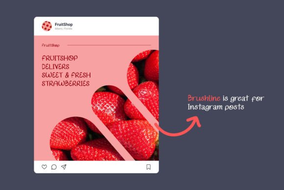 Brushline Font - Preview 2