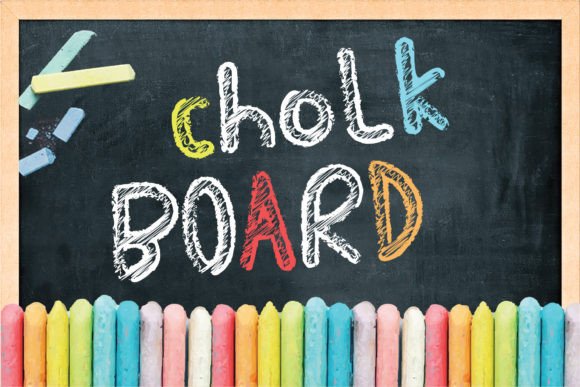 Chalkboard Font - Preview 3