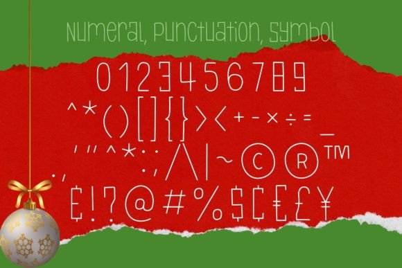 Farmhouse Christmas Font - Preview 3
