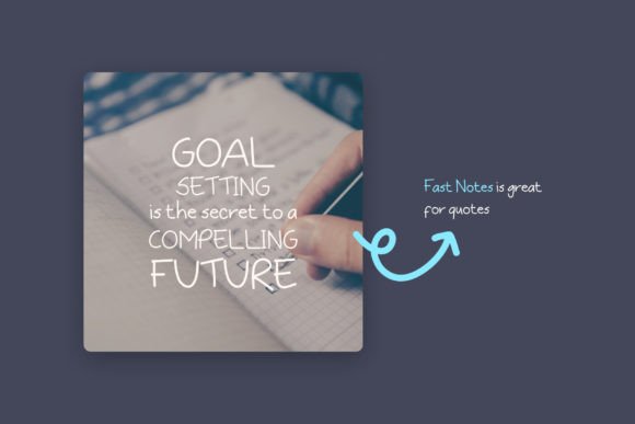 Fast Notes Font PNG with transparent background - Preview 4