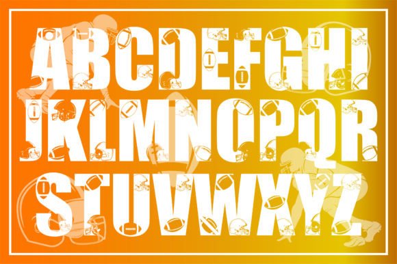 Football Font - Preview 1
