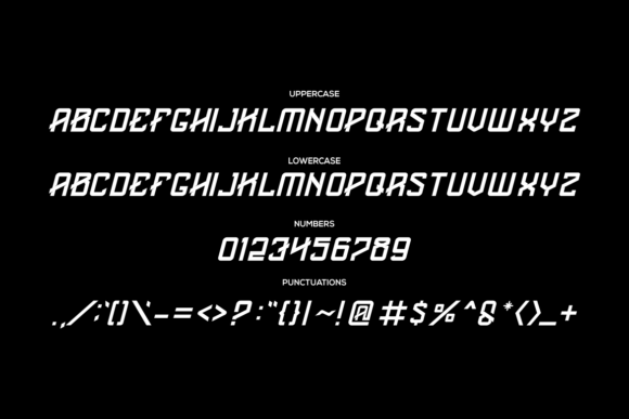 Frerace Font PNG with transparent background - Preview 3