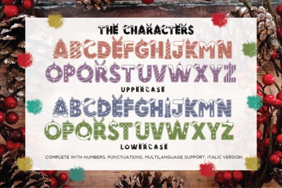 Fun Christmas Font - Preview 1
