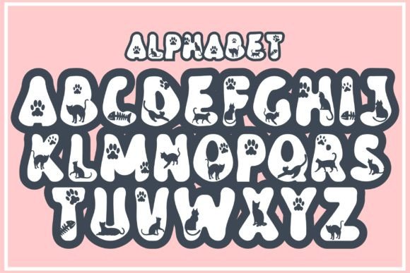 Groovy Cat Font - Preview 1