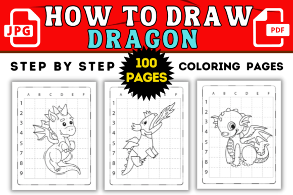 How to Draw Dragon Activity Book - Kdp