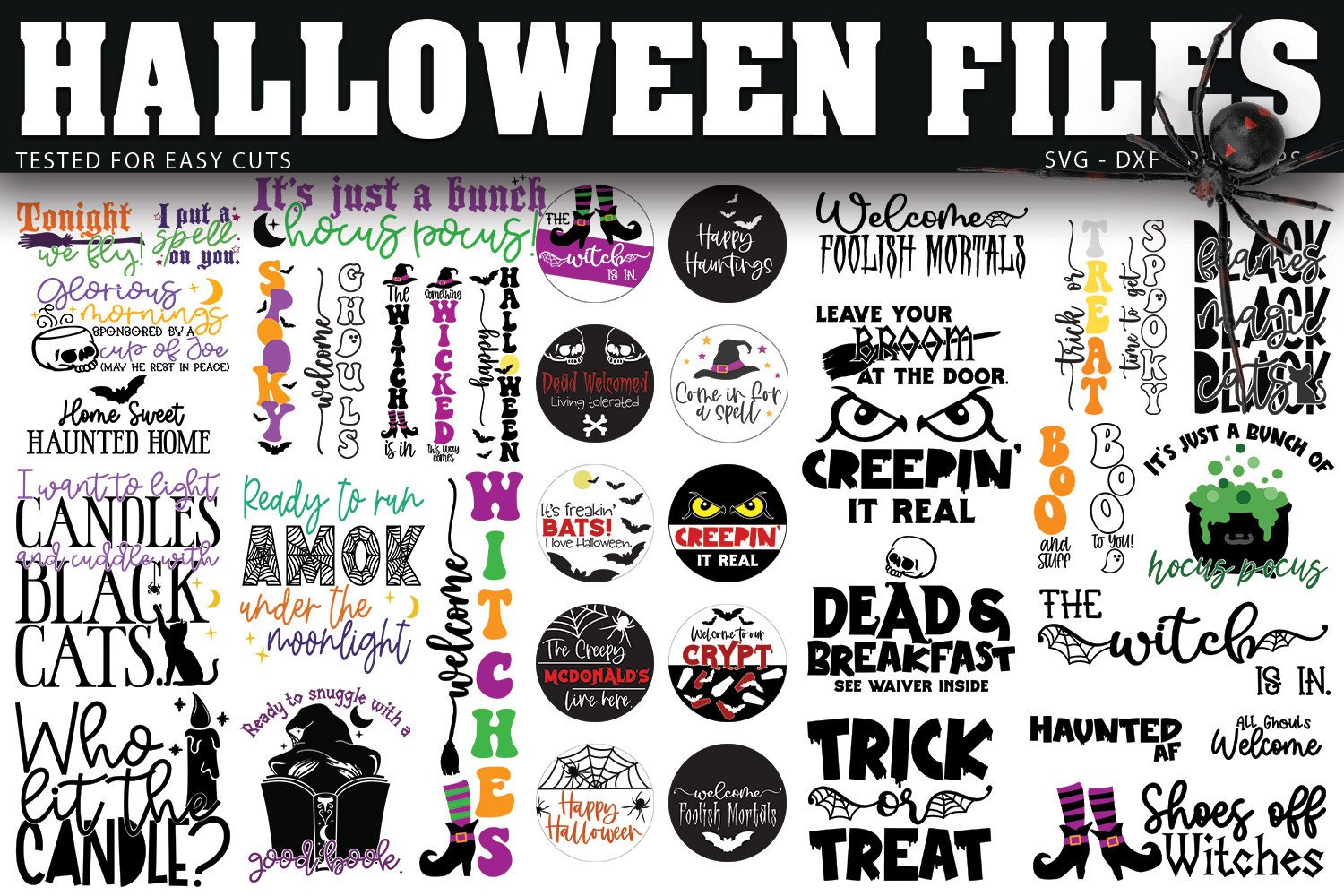 Huge Halloween Bundle Graphic by SVG by AMCX Studio · Creative Fabrica