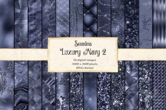 Luxury Navy Blue Textures