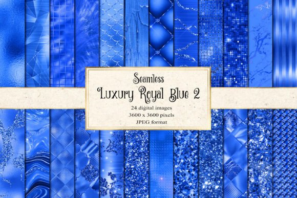 Luxury Royal Blue Textures