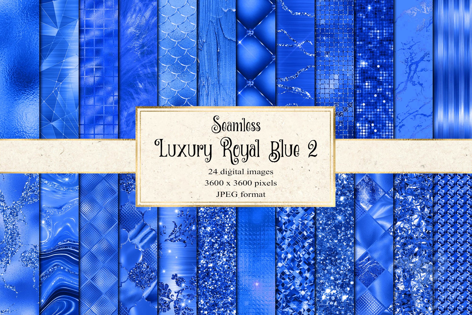 Luxury Royal Blue Textures