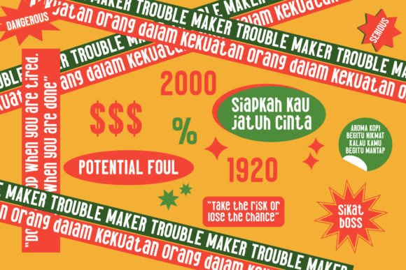 Manopidi Font PNG with transparent background - Preview 1