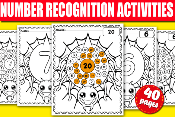 Number Recognition 25, Tracing, Maze Graphic by MOF92 · Creative Fabrica