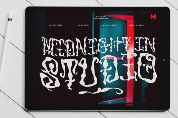 Oldest Graves Font PNG with transparent background - Preview 5