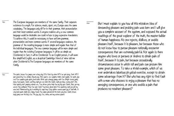 Ppens Font PNG with transparent background - Preview 3