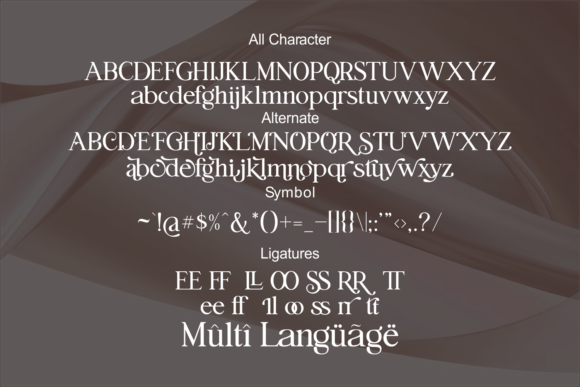 Queensha Michelly Font PNG with transparent background - Preview 1