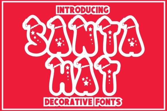 Santa Hat Fonts