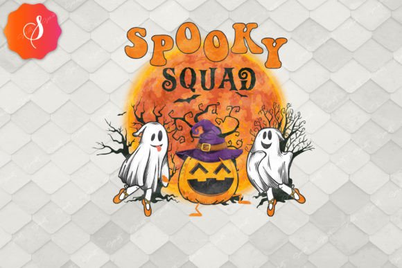 Spooky Cute Ghost Halloween Design Graphic by Soir.art · Creative Fabrica