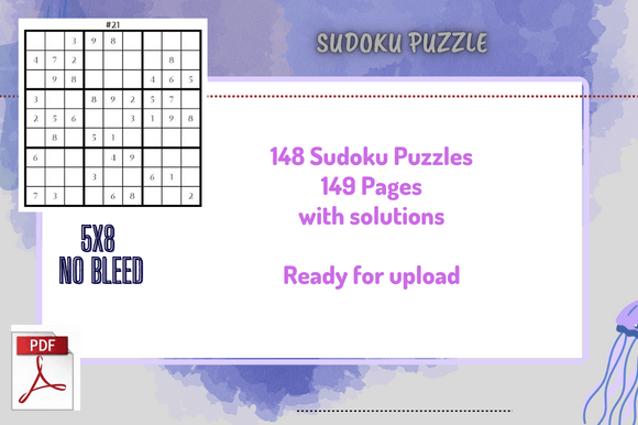 Sudoku Puzzle Activity for Kids KDP Graphic by RISE · Creative Fabrica