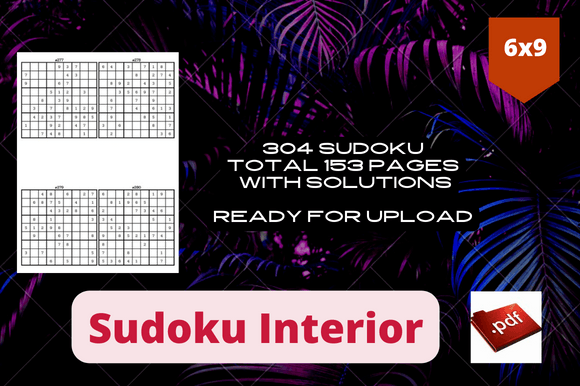 Sudoku Student Activity Interior KDP Graphic by Lafuma Colour Dew ...