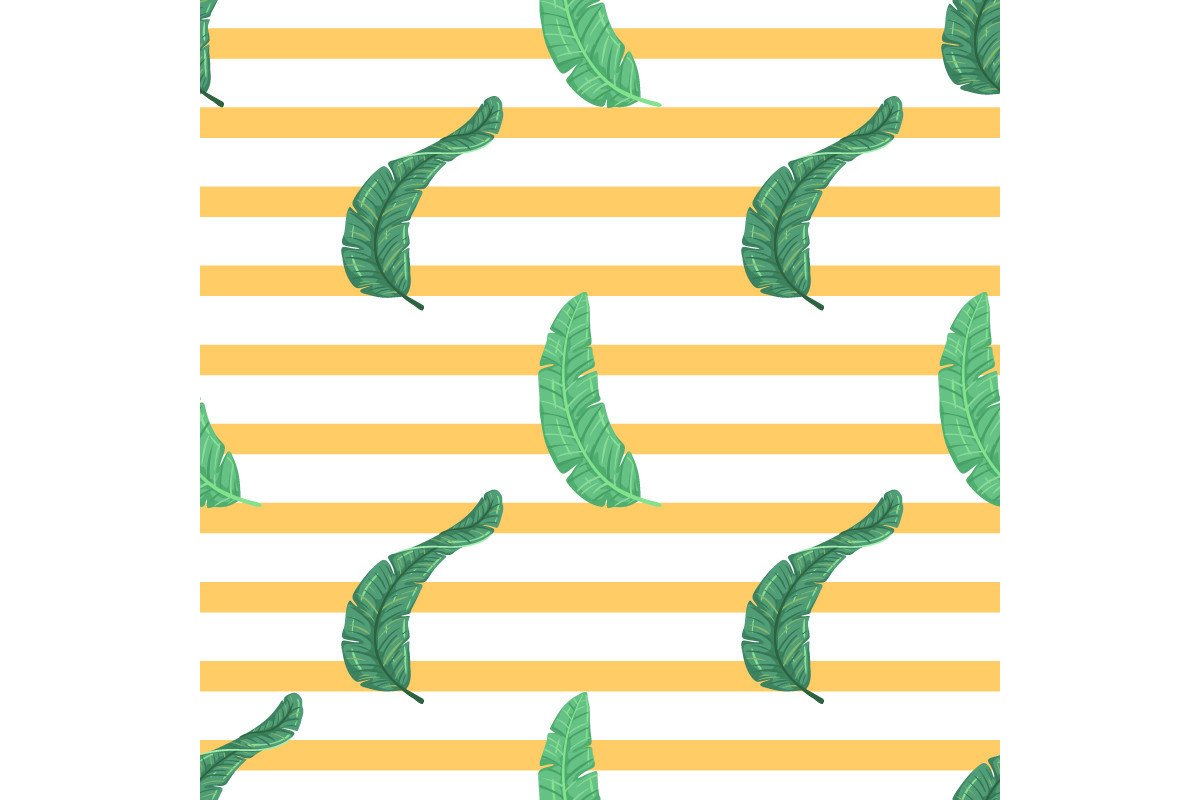 Colorful Tropical Leaves Pattern Graphic by PadmaSanjaya · Creative Fabrica