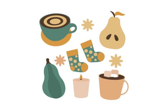 Autumn Scandinavian Clipart