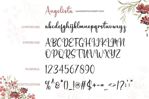 Angelista Font - Preview 6