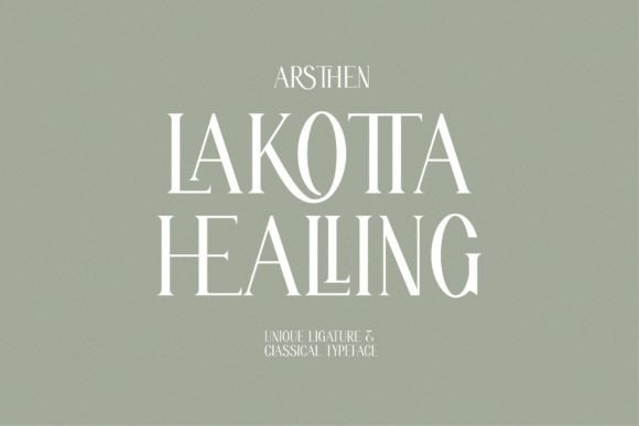 Arsthen Font - Preview 3