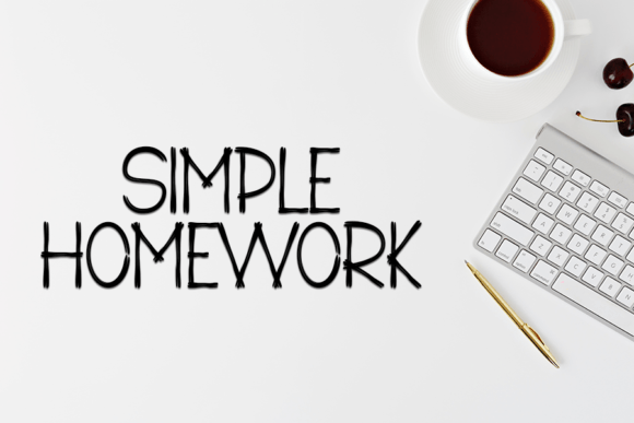 Black Pencil Font - Preview 2
